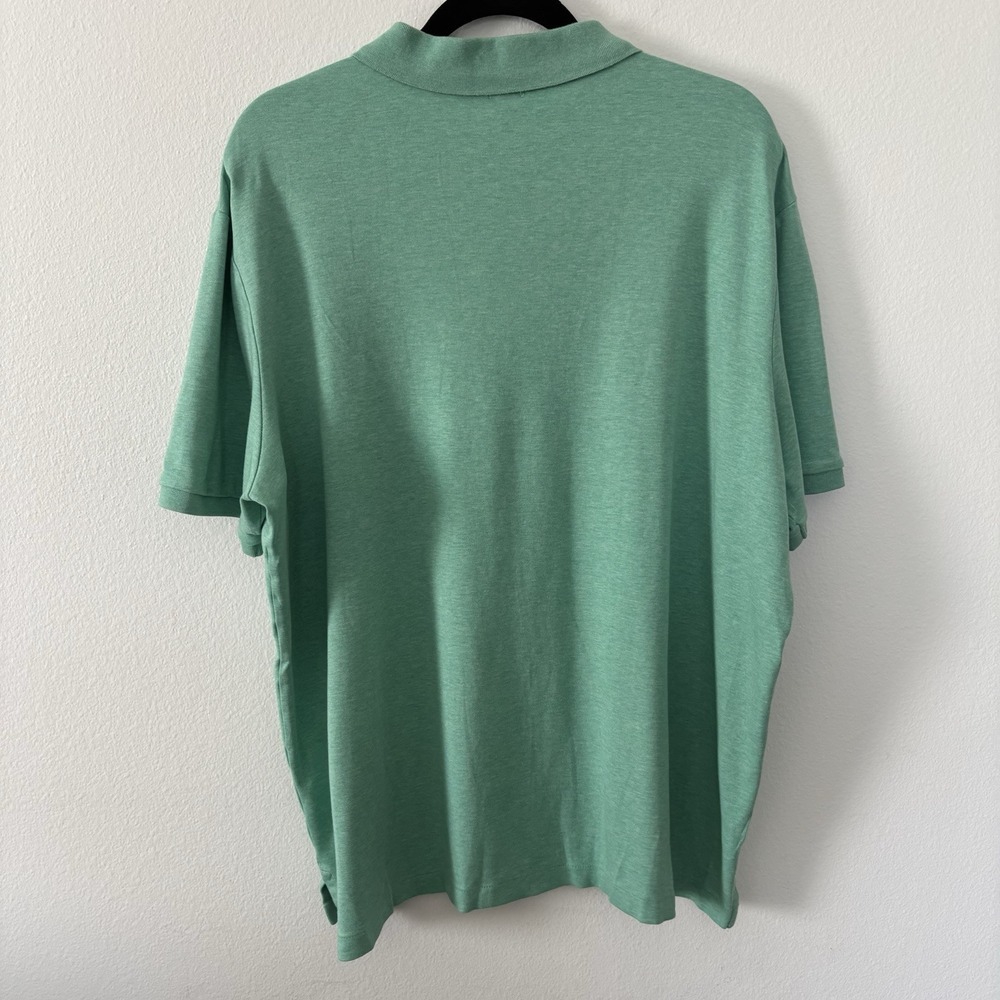 RALPH LAUREN‎ Polo Golf Green Cotton Short Sleeve Men's Polo Shirt - Size XL - Picture 3 of 9